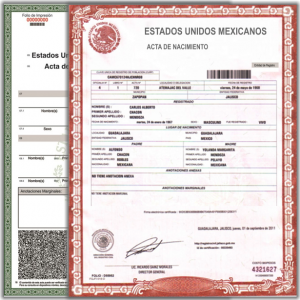 acta de matrimonio en Mexicali